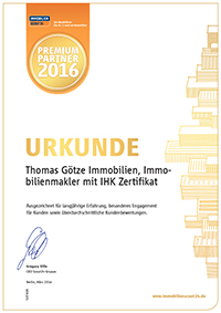FOKUS Urkunde